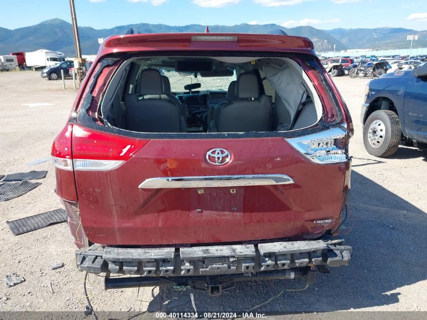 2011 Toyota Sienna Limited VIN: 5TDDK3DC5BS024134 Lot: 40114334