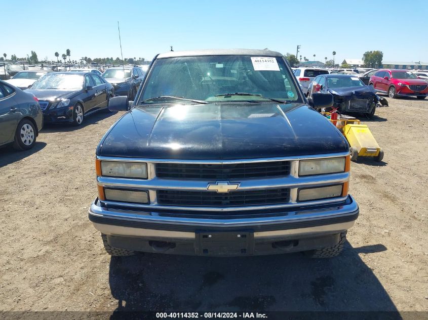 1995 Chevrolet Tahoe K1500 VIN: 1GNEK18K7SJ320786 Lot: 40114352