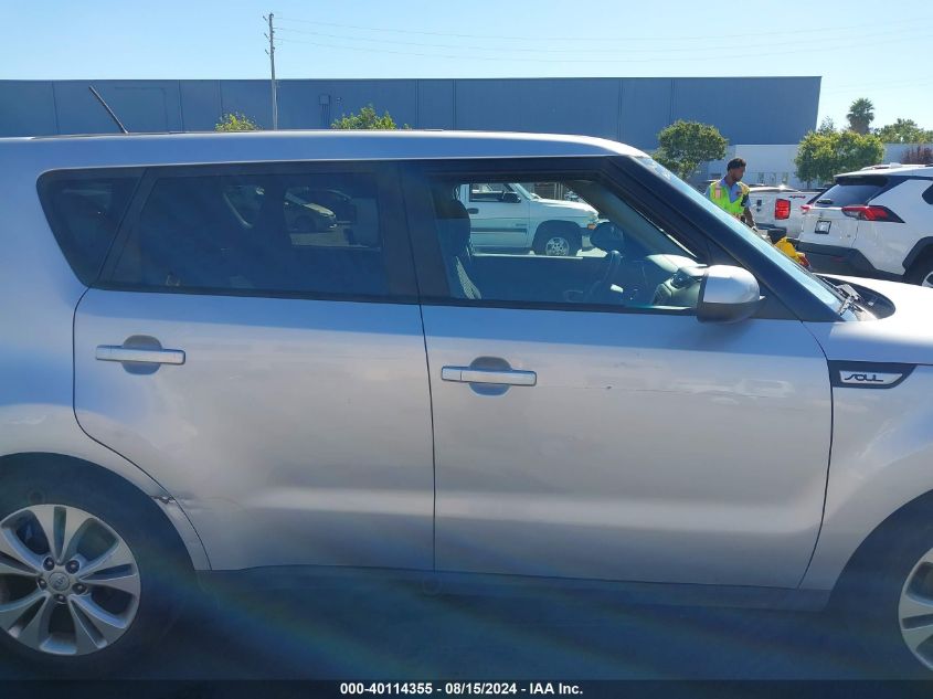 2015 Kia Soul + VIN: KNDJP3A56F7782266 Lot: 40114355