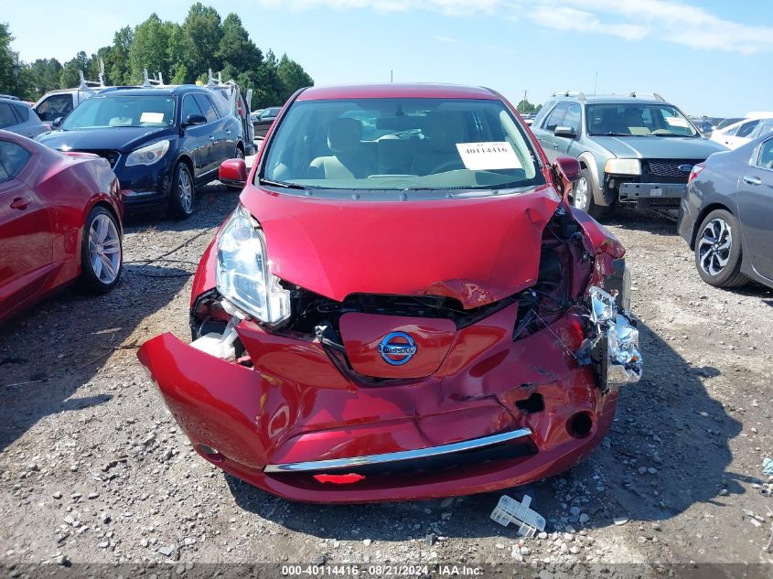 2015 Nissan Leaf Sv VIN: 1N4AZ0CP6FC324523 Lot: 40114416