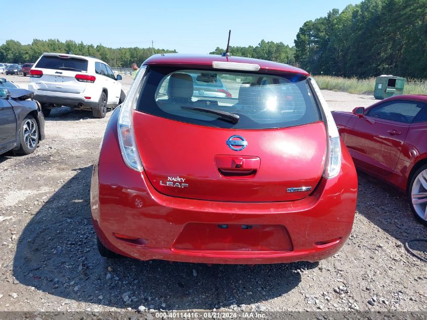 2015 Nissan Leaf Sv VIN: 1N4AZ0CP6FC324523 Lot: 40114416