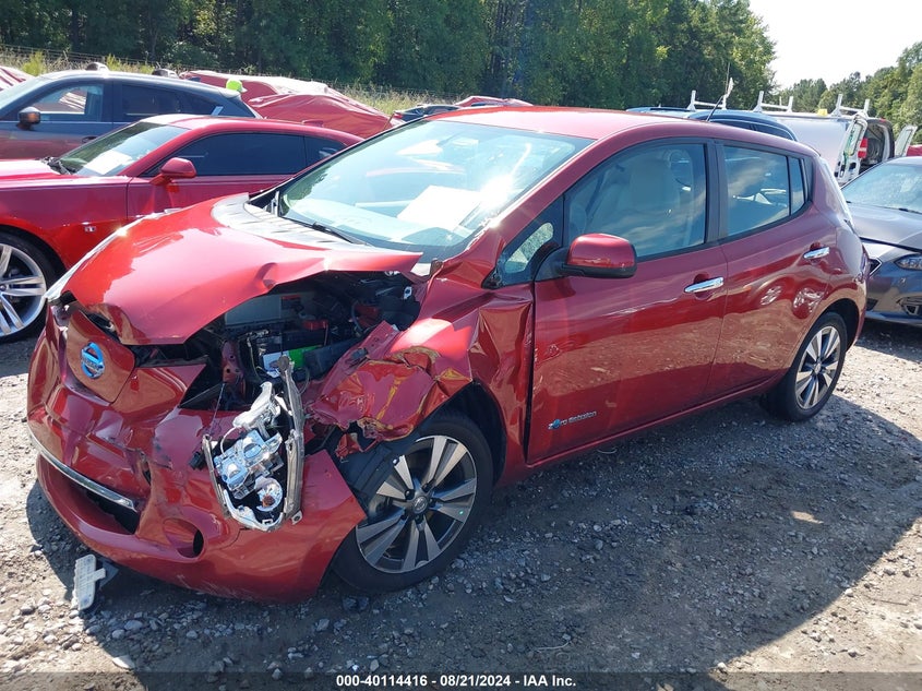 2015 NISSAN LEAF SV - 1N4AZ0CP6FC324523