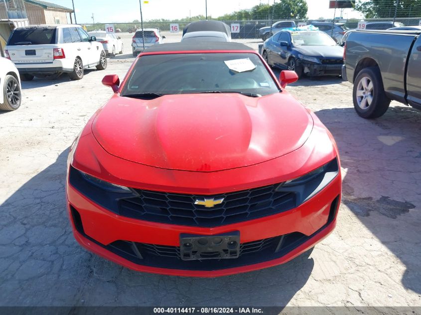 2020 CHEVROLET CAMARO RWD  1LT - 1G1FB3DX1L0103504