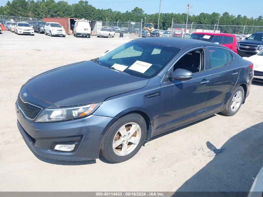 2015 Kia Optima Lx VIN: KNAGM4A77F5535695 Lot: 40114433