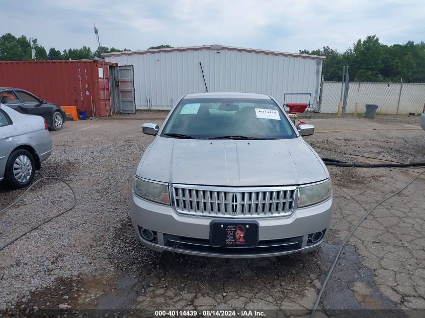 2007 Lincoln Mkz VIN: 3LNHM26T47R653196 Lot: 40114439