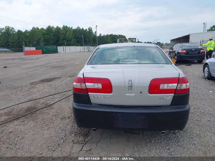 2007 Lincoln Mkz VIN: 3LNHM26T47R653196 Lot: 40114439