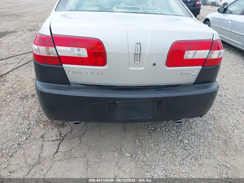 2007 Lincoln Mkz VIN: 3LNHM26T47R653196 Lot: 40114439