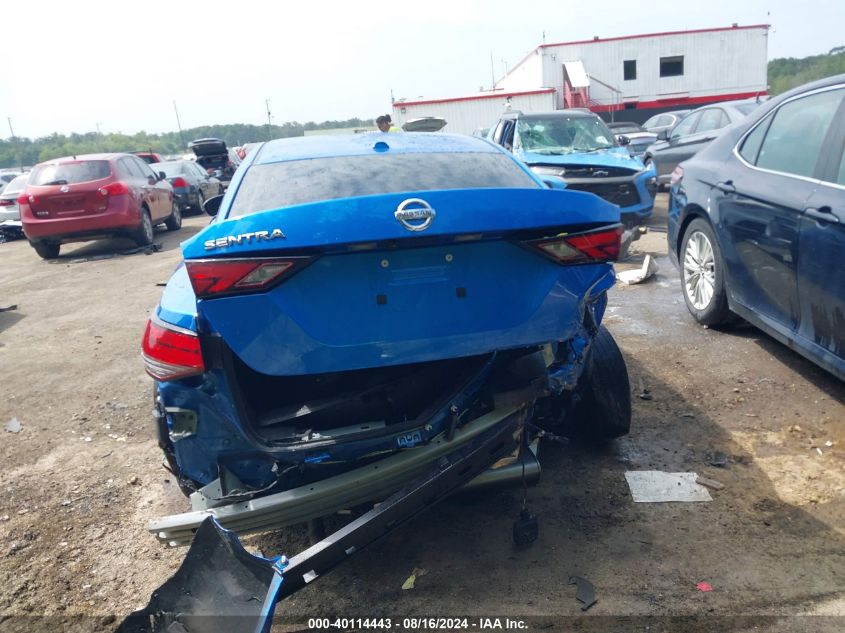 2022 Nissan Sentra Sv Xtronic Cvt VIN: 3N1AB8CV3NY236842 Lot: 40114443