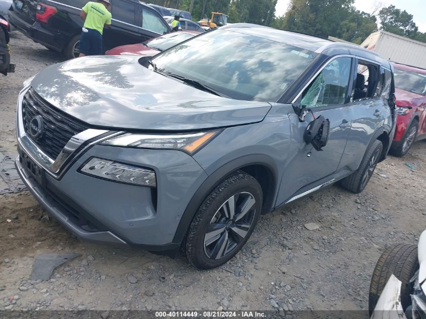 2023 Nissan Rogue Sl Intelligent Awd VIN: 5N1BT3CB5PC798207 Lot: 40114449