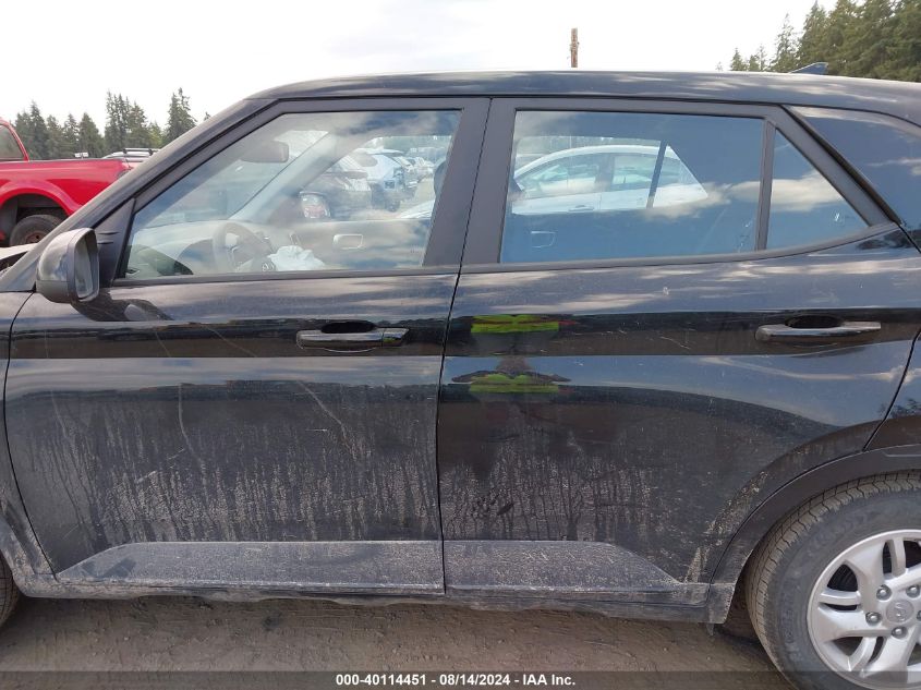 2022 Hyundai Venue Se VIN: KMHRB8A36NU177656 Lot: 40114451