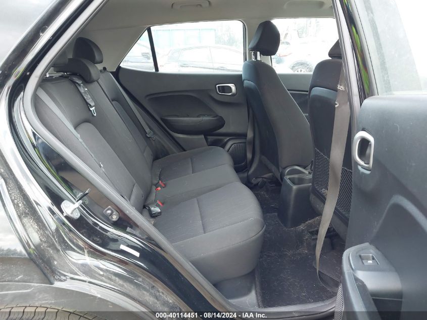 2022 Hyundai Venue Se VIN: KMHRB8A36NU177656 Lot: 40114451