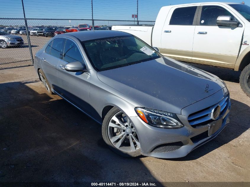 55SWF4JB4FU056208 2015 MERCEDES-BENZ C CLASS - Image 1