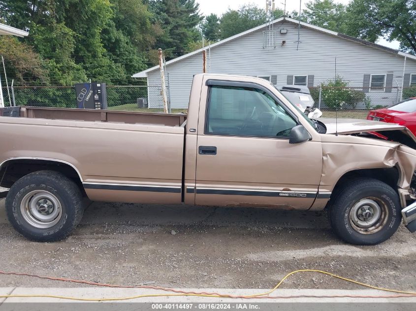 1997 GMC Sierra 1500 Sl Wideside VIN: 1GTEC14M3VZ545774 Lot: 40114497