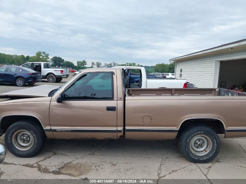 1997 GMC Sierra 1500 Sl Wideside VIN: 1GTEC14M3VZ545774 Lot: 40114497