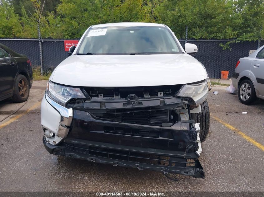 2016 Mitsubishi Outlander Se VIN: JA4AZ3A39GZ055664 Lot: 40114503