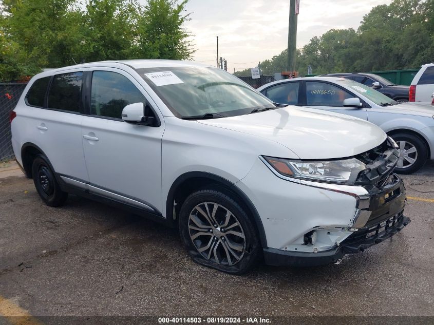 2016 Mitsubishi Outlander Se VIN: JA4AZ3A39GZ055664 Lot: 40114503