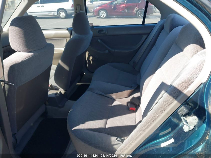 1998 Honda Civic Dx VIN: JHMEJ6621WS007307 Lot: 40114524