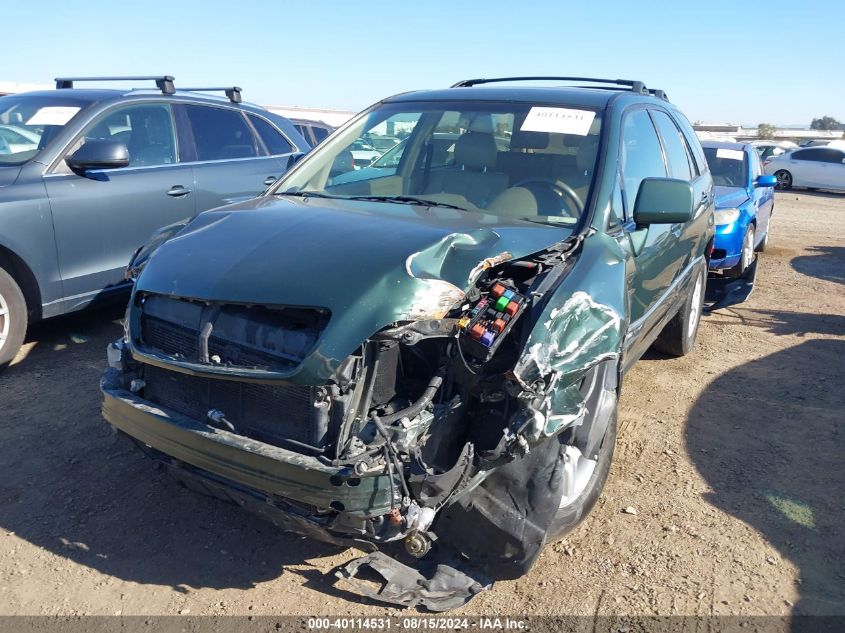 2002 Lexus Rx 300 VIN: JTJHF10U520275325 Lot: 40114531