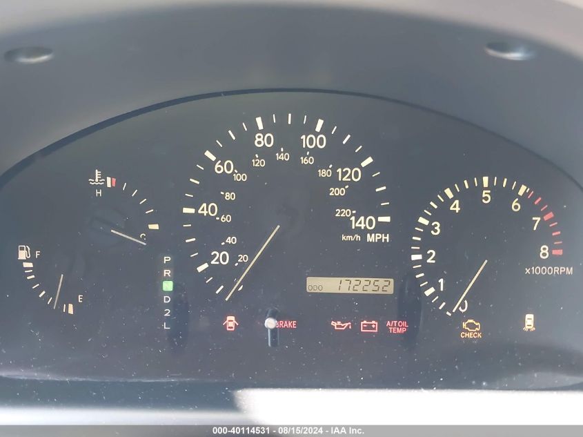 2002 Lexus Rx 300 VIN: JTJHF10U520275325 Lot: 40114531