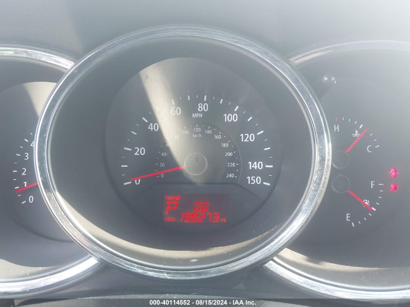 2012 Kia Sorento Lx VIN: 5XYKTDA67CG231745 Lot: 40114552