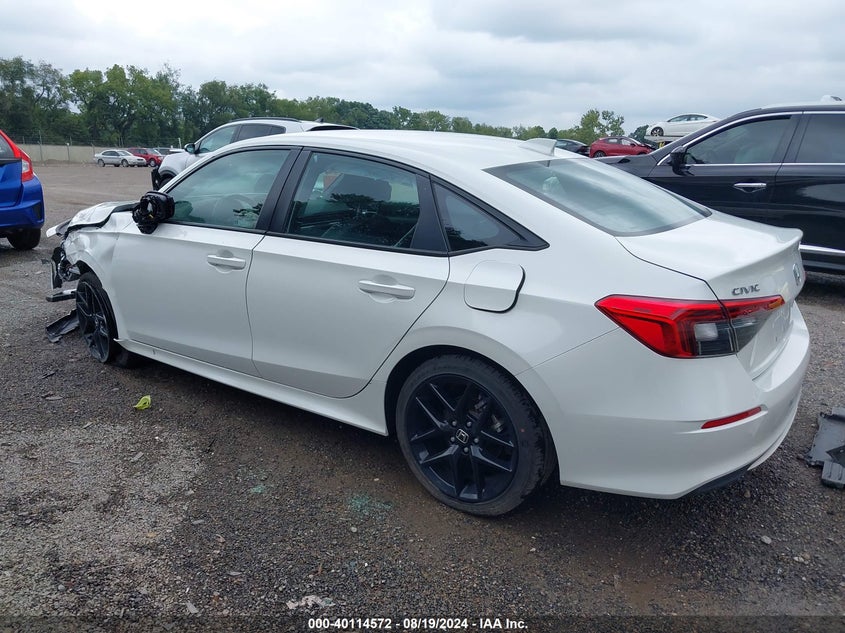 VIN 2HGFE2F53PH567837 2023 HONDA CIVIC SPORT
