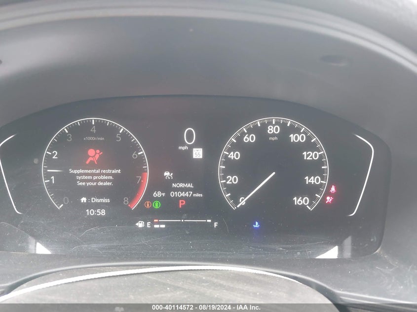 VIN 2HGFE2F53PH567837 2023 HONDA CIVIC SPORT