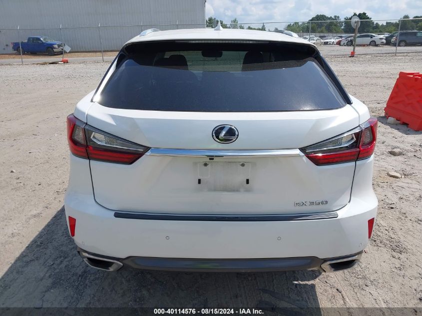 2018 Lexus Rx 350 VIN: 2T2ZZMCA0JC101132 Lot: 40114576