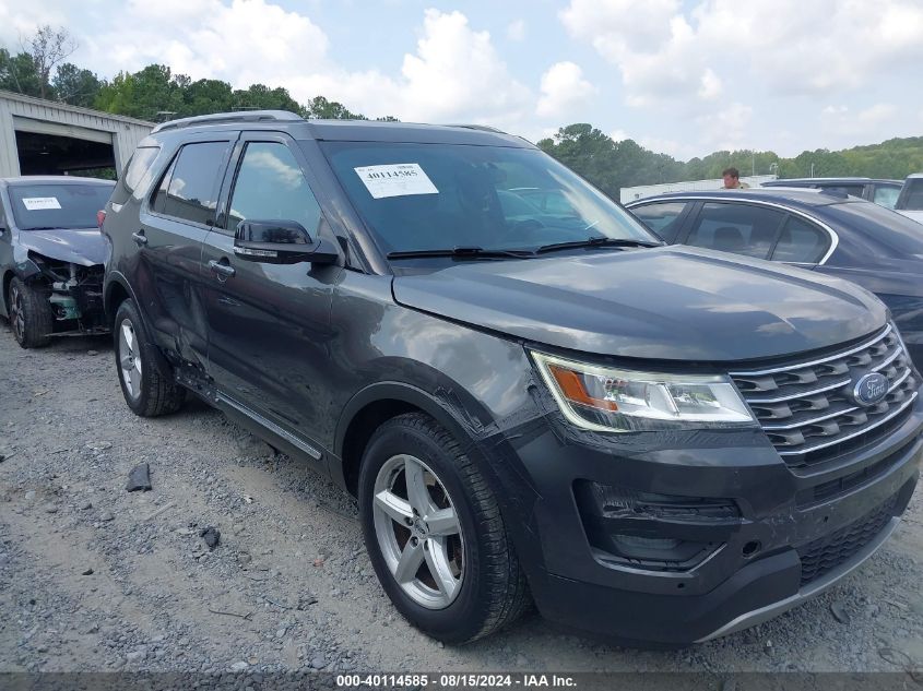 2017 Ford Explorer Xlt VIN: 1FM5K8D87HGD81665 Lot: 40114585