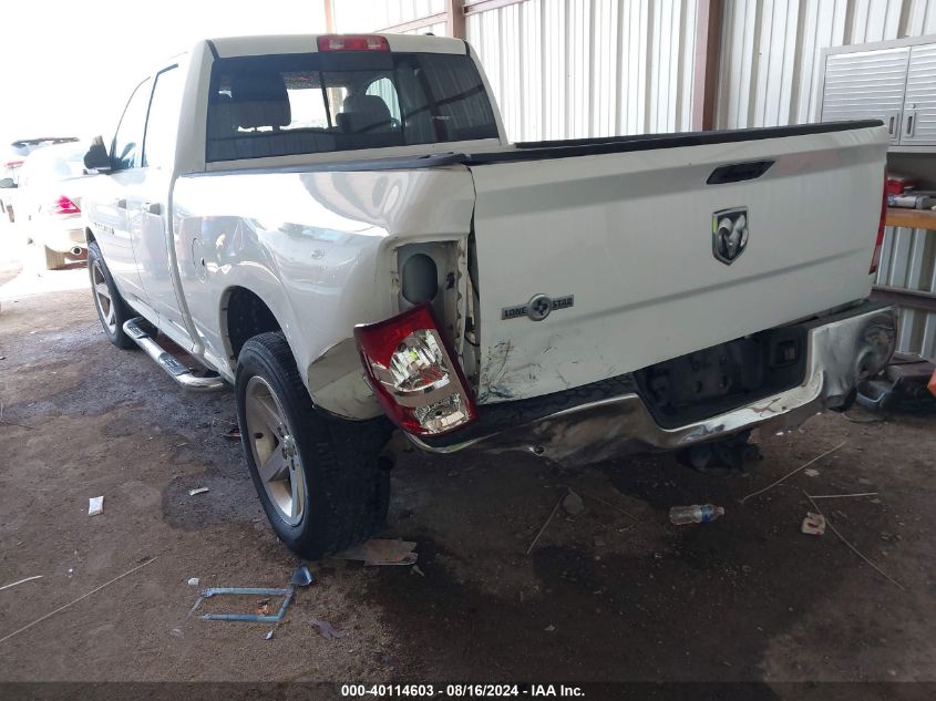 2012 Ram 1500 Slt VIN: 1C6RD6GT9CS143138 Lot: 40114603