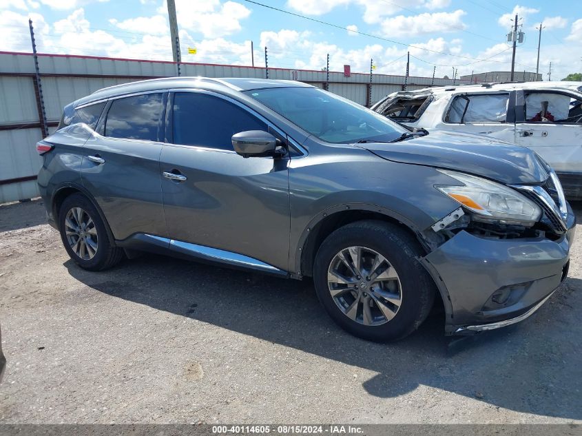 2017 Nissan Murano Sl VIN: 5N1AZ2MG0HN158264 Lot: 40114605