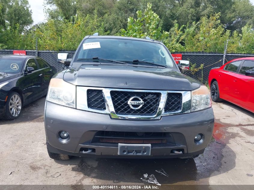 2012 Nissan Armada Platinum VIN: 5N1BA0NE1CN607067 Lot: 40114611