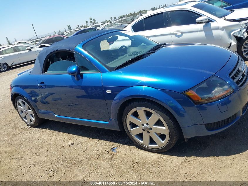 2003 Audi Tt 1.8L VIN: TRUUT28N031008446 Lot: 40114650