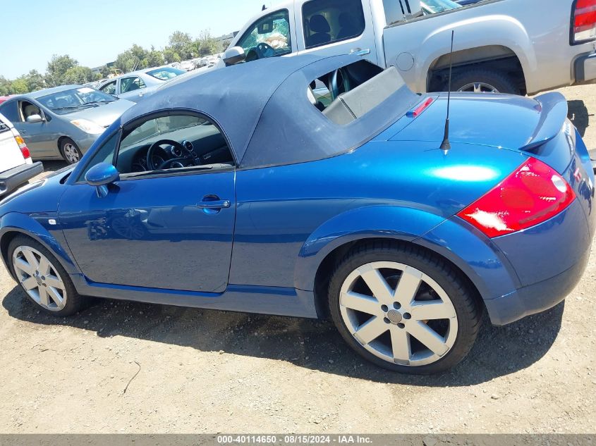 2003 Audi Tt 1.8L VIN: TRUUT28N031008446 Lot: 40114650