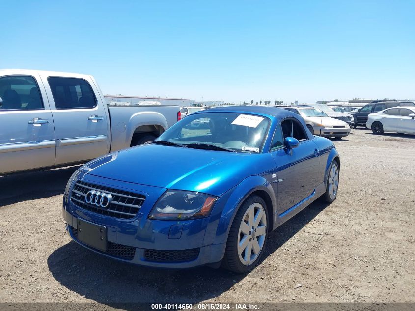 2003 Audi Tt 1.8L VIN: TRUUT28N031008446 Lot: 40114650
