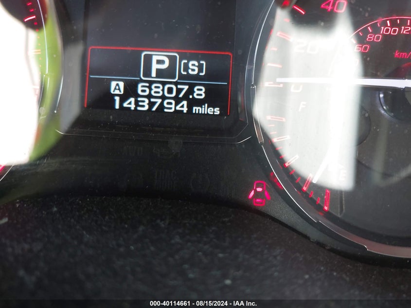 2015 SUBARU WRX LIMITED - JF1VA1G66F8811577