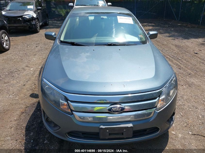 2012 Ford Fusion Se VIN: 3FAHP0HA8CR102183 Lot: 40114698