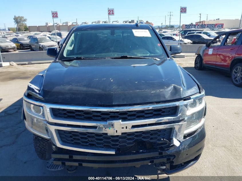 2019 Chevrolet Tahoe Lt VIN: 1GNSKBKC0KR405447 Lot: 40114706