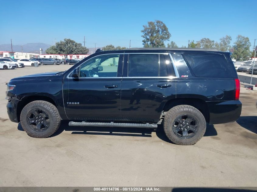 2019 Chevrolet Tahoe Lt VIN: 1GNSKBKC0KR405447 Lot: 40114706