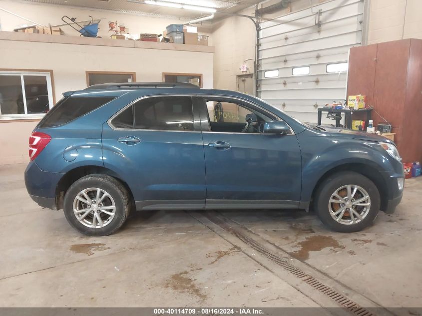 2016 Chevrolet Equinox Lt VIN: 2GNALCEK1G6262710 Lot: 40114709