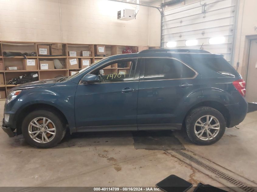 2016 Chevrolet Equinox Lt VIN: 2GNALCEK1G6262710 Lot: 40114709