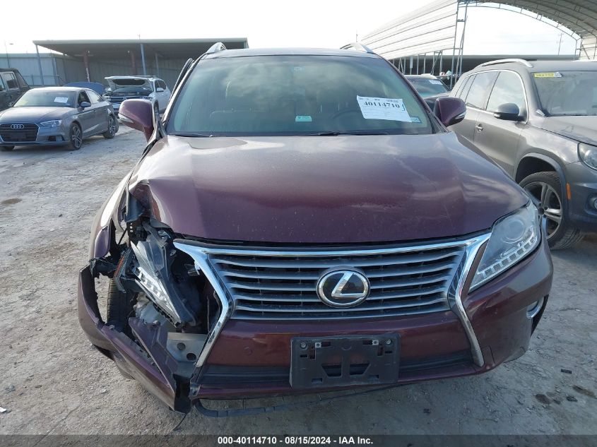 2013 Lexus Rx 350 VIN: 2T2ZK1BA9DC110386 Lot: 40114710