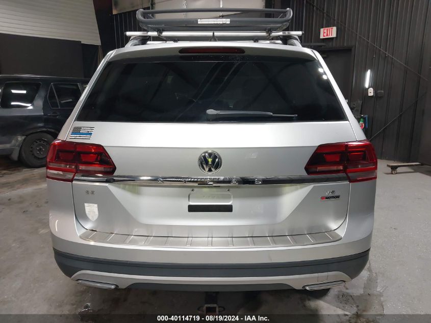 2018 Volkswagen Atlas 3.6L V6 Se/3.6L V6 Se W/Technology VIN: 1V2LR2CA2JC512487 Lot: 40114719