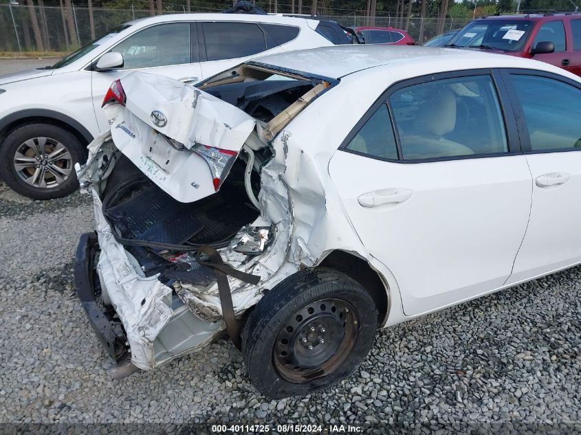 2015 Toyota Corolla Le VIN: 2T1BURHEXFC412524 Lot: 40114725