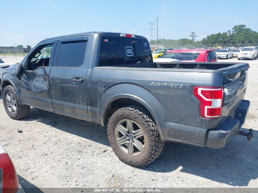 2018 Ford F-150 Xlt VIN: 1FTEW1CG7JFA13250 Lot: 40114726