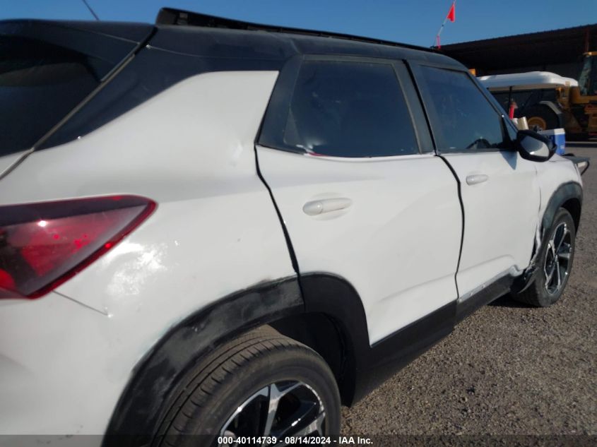2022 Chevrolet Trailblazer Fwd Rs VIN: KL79MTSL8NB121081 Lot: 40114739