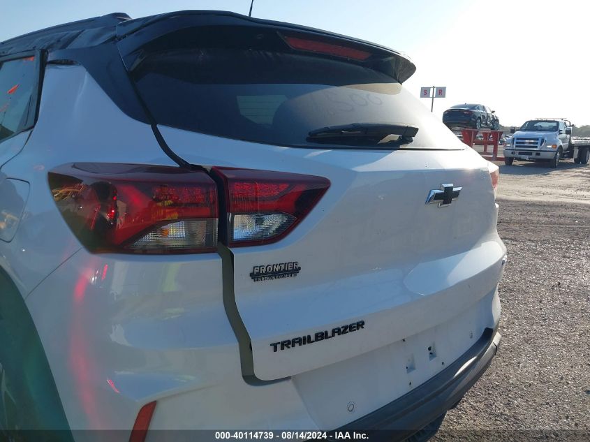2022 Chevrolet Trailblazer Fwd Rs VIN: KL79MTSL8NB121081 Lot: 40114739