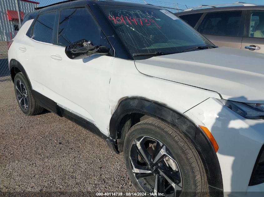 2022 Chevrolet Trailblazer Fwd Rs VIN: KL79MTSL8NB121081 Lot: 40114739