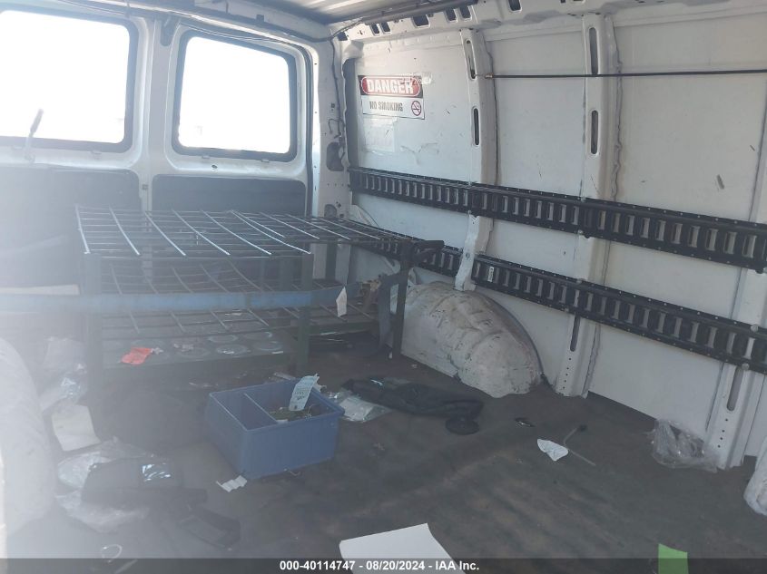 2017 Chevrolet Express 2500 Work Van VIN: 1GCWGAFF4H1136287 Lot: 40114747