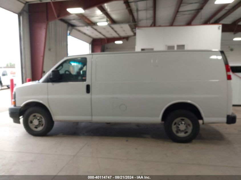 2017 Chevrolet Express 2500 Work Van VIN: 1GCWGAFF4H1136287 Lot: 40114747