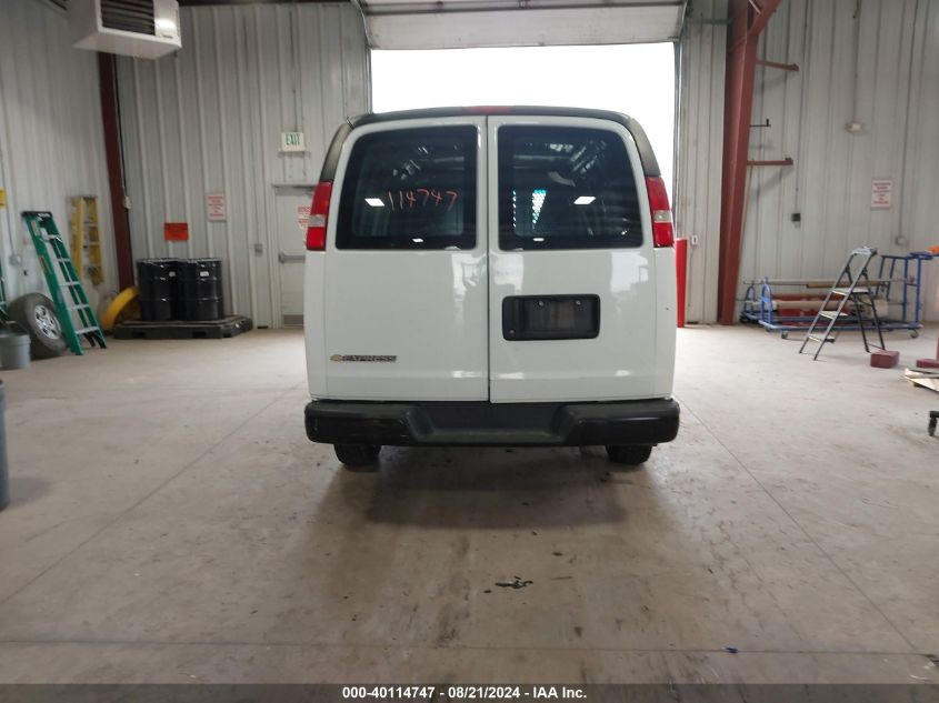 2017 Chevrolet Express 2500 Work Van VIN: 1GCWGAFF4H1136287 Lot: 40114747